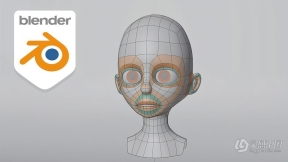 Blender头部低多边形建模技术视频教程 Modelling The Head : In Blender Vol 1