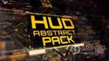 AE模板-500种科技元素动画 HUD Abstract PackAE模板下载