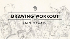 Ian McCaig画师绘画艺术大师级视频教程 Drawing Workout