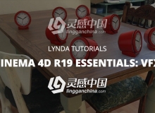 C4D R19特效基础视频教程 Cinema 4D R19 Essentials: VFX