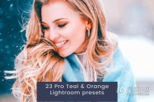 INS青橙色调后期调色Lightroom预设 Teal & Orange Lightroom presets