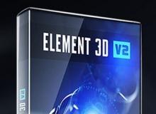 E3D V2 3D特效AE插件完美注册破解版 Video Copilot Element 3D v2.0.7 for Mac