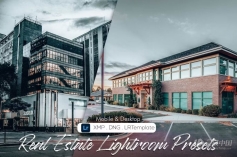 8款房产建筑摄影宣传展示效果调色Lightroom预设 Real Estate Lightroom Presets