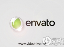 玻璃球体Logo演绎动画AE模板 Videohive Logo on Glass Ball