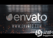 震撼金属质感3D文字LOGO演绎片头动画AE模板 VideoHive Epic 3D Metal Logo