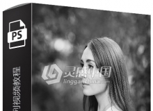 肖像大师Pratik Naik高级头发修饰系列视频教程 Advanced Hair Retouching