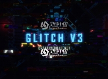 一键快速生成数字故障毛刺干扰混乱失真特效AE脚本 Dojo Glitch v3.0 附使用教程