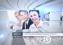 新公司业务发展规划时间表幻灯片AE模板 Videohive New Corporate Timeline