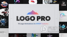 16种标志LOGO动画片头效果 AE模板 AE工程文件 Logo Pro | Logo Animation Pack