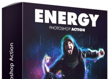 能量爆发PS动作 Energy Photoshop Action