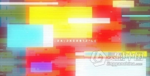 4K分辨率动态失真故障视频片头动画 AE模板 AE工程文件 Glitch Logo