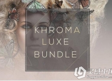 最好人像妆容精修磨皮美白PS动作套装 Khroma Luxe Bundle