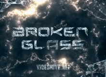 破碎玻璃电影预告片AE模板 videohive Broken Glass Trailer