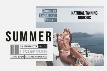 日光浴小麦色皮肤人像LR预设 Summer Tanning Lightroom Presets