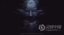 科幻恐怖片头数字代码黑客高科网络标志LOGO动画 AE模板 AE工程文件 Digital Data Logo