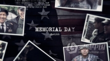 纪念日历史时间表幻灯片英雄荣誉相册视频制作AE模板AE工程文件 Memorial Day History Timeline Slideshow