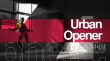 AE模板 动态城市风格模板介绍音乐跳舞时尚开场视频片头 AE工程 AE文件