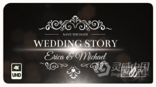 AE模板PR模板 Wedding Titles 4K超高清分辨率浪漫婚礼标题动画 PR与AE工程文件