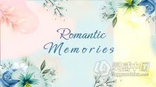 AE模板-浪漫美好回忆甜蜜家庭照片幻灯片视频相册动画AE模板下载 Romantic Memories