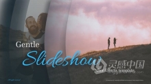 4K优雅美丽温柔浪漫婚礼视频相册电子邀请函AE模板AE工程文件 Gentle Slideshow - Celebratory Slideshow