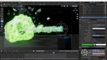 Blender与Houdini视觉特效FX制作技术训练视频教程 中文字幕