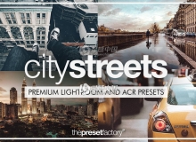 预设工厂出品 - 城市街道Lightroom预设/ACR预设 City Streets Bundle