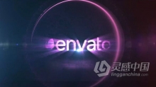 华丽粒子能量光线爆炸耀斑闪耀LOGO片头 AE模板 AE工程文件 Particles Logo Reveal