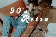 90年代复古情绪人像Lightroom预设 90'S RETRO Moody Lightroom Presets