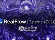 C4D流体模拟插件 RealFlow for Cinema 4d 2.0.0.0037 英文+汉化版 Win/Mac 免费下载