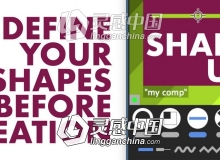 自定义生成图形层动画AE脚本 Shape Up v1.07 Win/Mac 附使用教程