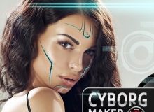 机器人制造PS动作 Cyborg Maker PS Action 附视频教程