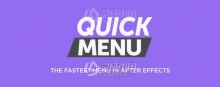 特效预设快速检索查找工具AE脚本 Quick Menu v2.1.5 Win/Mac