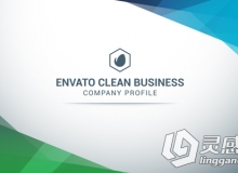 企业简洁介绍发展史展示AE模板 VideoHive Clean Business Company Profile