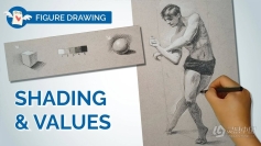 写实人物和服装阴影绘画技巧视频教程 中文字幕 Shading Techniques for Drawing Realistic Figures and Clothing