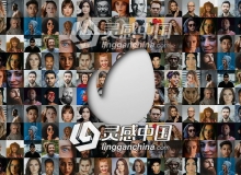 多张图片马赛克照片墙LOGO片头AE模板