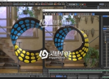 C4D抽象莫比乌斯环循环动画建模渲染视频教程 Mobius Loop Animation