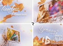 永恒的回忆粒子相片展示AE模板 Videohive Timeless Memories