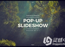 折叠弹出照片幻灯片相册动画AE模板 Videohive Pop-Up Slideshow