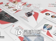 公司企业业务宣传发展时间线AE模板
