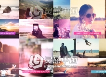 优雅的视频展示效果AE模板 videohive Dynamic Slideshow