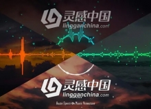 音频可视化视觉特效动画AE模板