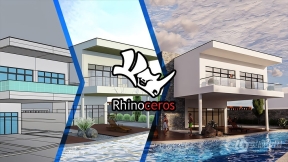 Rhino别墅建筑场景设计完整工作流视频教程 Rhino Beginner's course: Designing a Villa