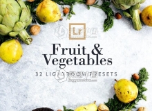 水果蔬菜和美食Lightroom预设 Fruit&Vegetables Lightroom Presets