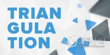 3D多边形三角剖分动画效果演示研究测绘公司标志片头 AE模板 AE工程文件 Triangulation
