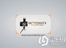 放大搜索相框相片展示动画AE模板 MotionVFX Photo Frame Logo