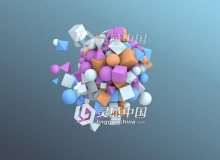 C4D物体汇聚动画效果视频教程 The Cluster Effect Cinema 4D Tutorial