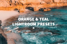 30个橙色和青色色调电影风光人像lr预设 30 ORANGE & TEAL Lightroom Presets