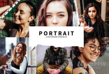 质感明亮通透人像摄影Lightroom预设 Portrait Lightroom Presets By Fitra Anas