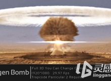 氢弹爆炸特效动画AE模板 VideoHive Nitrogen Bomb